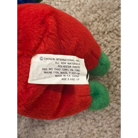 Chosun Santa Claus‎ Christmas Ornament w Loop Velvet Nose Stuffed Animal Doll - Picture 5 of 5